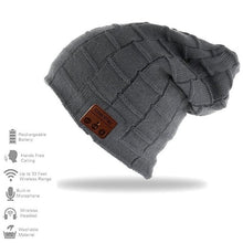 Load image into Gallery viewer, Bluetooth wireless wool hat. Christmas gifts